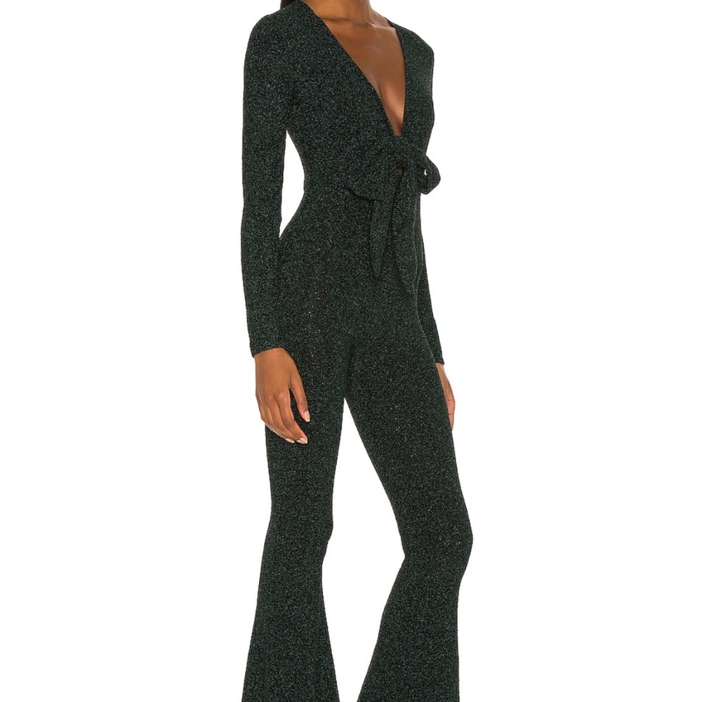 Show Me Your MuMu Emerald Jumpsuit